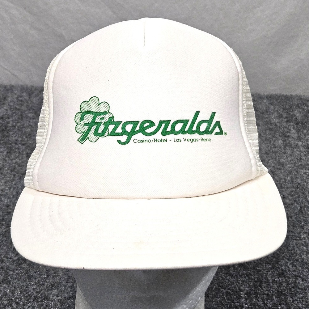 Vintage‎ Fitzgeralds Casino Trucker Hat Las Vegas Hotel Reno Americana Collector
